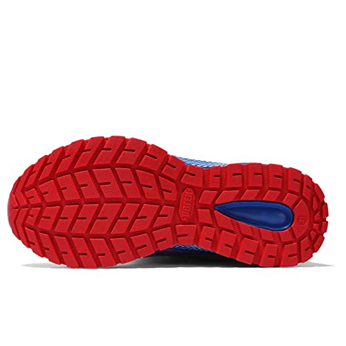 Ubfen Kids Sneakers Tennis Shoes For Boys Girls Running Sports Walking Gym Athletic Lightweight Breathable A Blue #TOP6