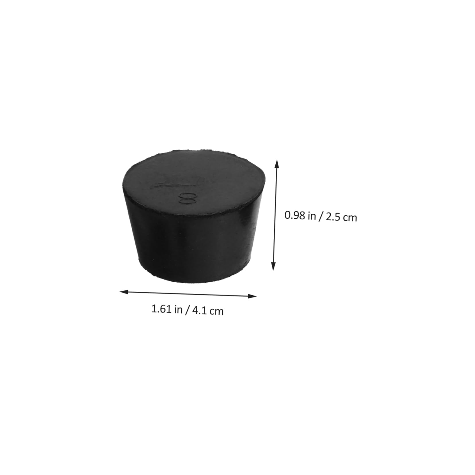 Amosfun 5 Series Tapones De Caucho De Tapones De Laboratorio De Eficaz Y Duradero Y Universidades 21 Piezas X 5