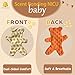 Okueejur 2 Packs Scent Bonding NICU Bonding Bear Infant or Preemie Helps with NICU Separated from Caregivers NICU Gifts Nicu Baby Essentials