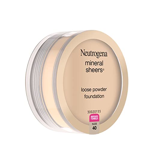 Neutrogena JJ-2255 Mineral Sheers Lightweight Loose Powder Makeup Foundation With Vitamins A, C, & E, Sheer To Medium Buildable Coverage, Skin Tone Enhancer, Face Redness Reducer thumb #7