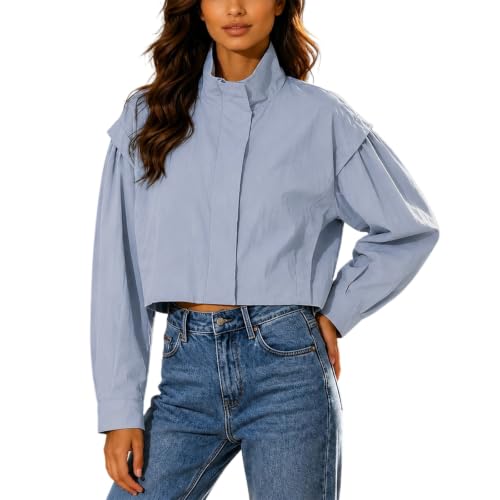 Veste mi saison femme pour ne plus avoir froid au bureau avec son col haut