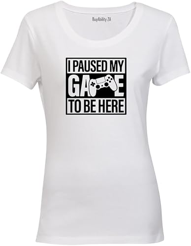Paused my Game - Square - Ladies - T-Shirt