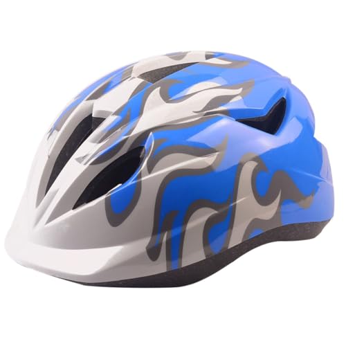 Happyyami Casco para Montar Casco de Seguridad patineta Blue