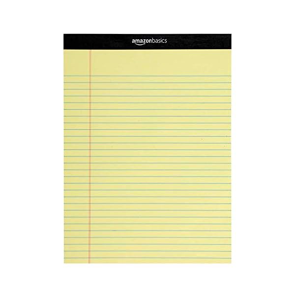 Amazon-Basics-Wide-Ruled-Lined-Writing-Note-Pad-85-inch-x-1175-inch-Canary-600-Sheets-12-Pack-of-50 Amazon-Basics-Wide-Ruled-Lined-Writing-Note-Pad-85-inch-x-1175-inch-Canary-600-Sheets-12-Pack-of-50