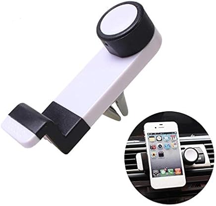 Pouybie Soporte Universal de Coche para Rejilla de ventilaci?n de 360 Grados para iPhone 7 7 Plus 6 6S, Samsung S8 S7 S6 HTC, Sony, LG (Blanco) Pouybie Soporte Universal de Coche para Rejilla de ventilaci?n de 360 Grados para iPhone 7 7 Plus 6 6S, Samsung S8 S7 S6 HTC, Sony, LG (Blanco)
