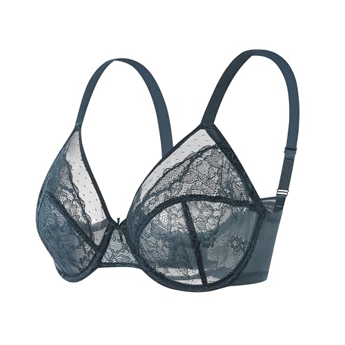 Vukoiswe Minimizer Bra for Women, Plus Size Full Coverage Underwire Bra - image 5
