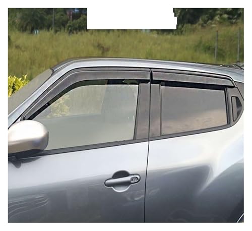 Déflecteurs de vent Nissan Juke protège de la pluie et ventile l'habitacle - 4