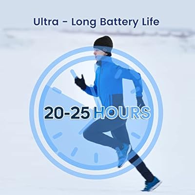 blueear Bluetooth Beanie Hat Bluetooh 5.2 Headphone Wireless Winter Knit Hats with Stereo Speaker and MIC,Gifts for Birthday,Christmas,Thanksgiving Day