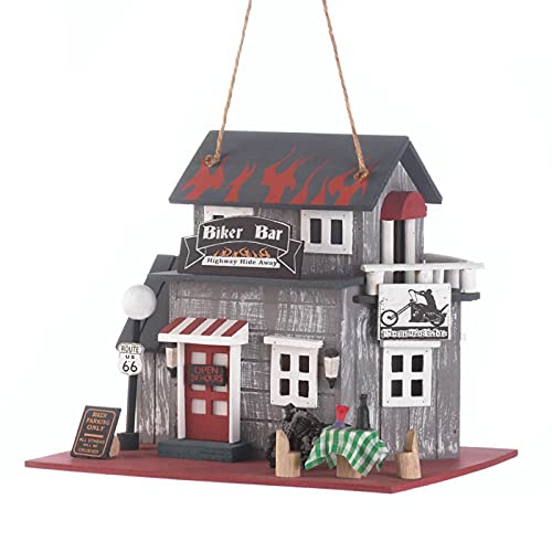 Koehler home decor biker bar birdhouse