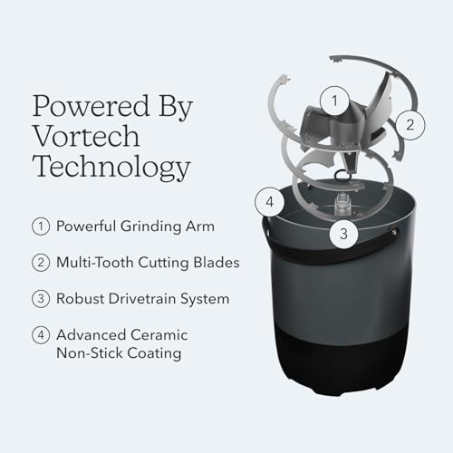 Image of FoodCycler Eco 5 Award-Winning Electric Kitchen Composter & Food Waste Recycler| 5L Compact Countertop Compost Machine | 2026 | 2-Year Warranty | Odorless Indoor Waste Solution | Grey