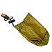 Aluminum Foil Thermal Sleeping Bag Storage Sack – Compact Portable Palm-Sized Bag for Outdoor Survival, Field Exploration & Disaster Preparedness(Green)