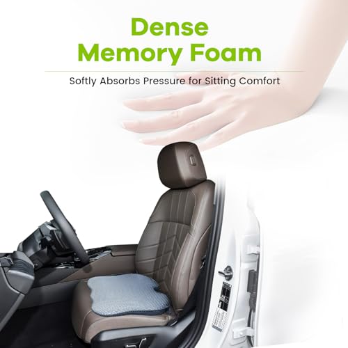 image for Dreamer Car Soft Dense Memory Foam Car Seat Cushion for Driving - Seat