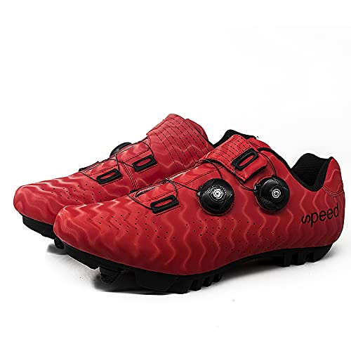 KUXUAN Scarpe da Ciclismo Uomo Donna - Scarpe MTB