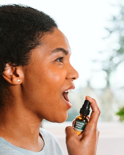 Herb Pharm Soothing Throat Spray Herbal Formula with Echinacea and Propolis, 1 Fl Oz (Pack of 1)