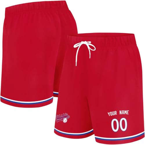 Image of ANTKING Swim Trunks Custom Name Number Beach Shorts for Men Youth Gifts