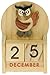 Produktbild Namesakes Eule : Dauerkalender Holz : Ewiger Kalender aus Würfel : Immerwährender : Geschenke für Männer Frauen Kinder : 10.5x7x3.5cm