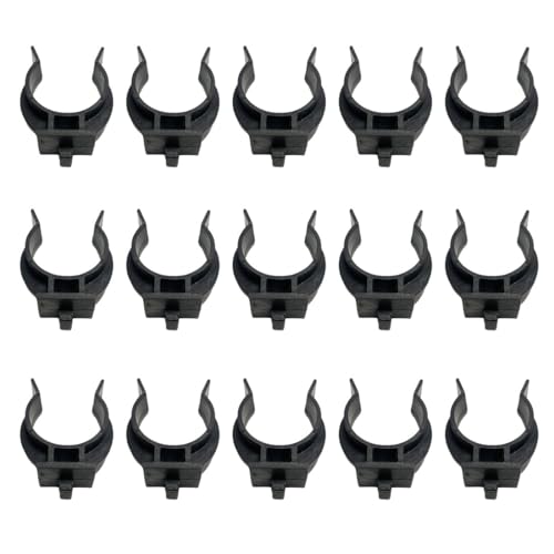 SSRDFU 15 PCS Clips de Paneles de Baño, Ganchos para Zócalo de Cocina, Clips de Tabla de Patadas Fuertes, Gancho Zócalo Zócalo Cocina, Clips de Plinto de Cocina, Fácil de Instalar