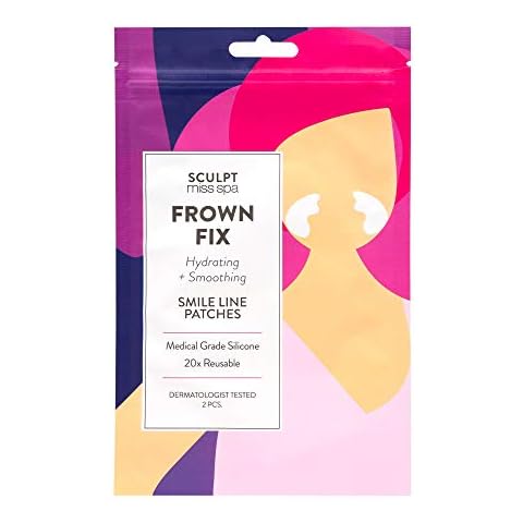 MISS SPA Smile Line Patches Reusable 20 Times, Hydrating and Smoothing Smile Lines, Silicone Patches for Frown Lines, Anti-Aging & Anti-Wrinkle Overnight Wrinkle Patches, Dermatologist Tested Cover