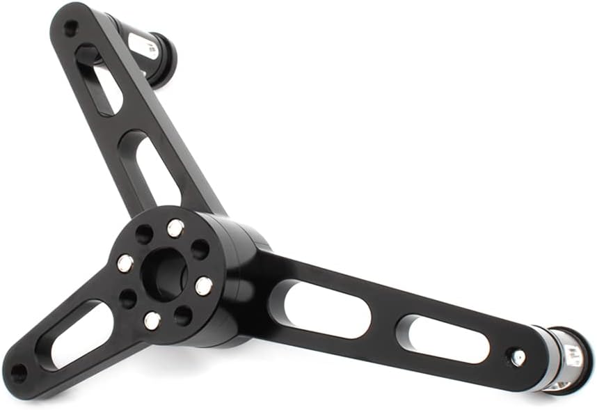 Dreamseek Motorcycle Front Heel Toe Gear Shift Lever + Shift Peg for Harley Sportster 1200 883 XL XL1200 XL883 2004-2018 Aluminum Forward-Controls Shifter Lever (Black)