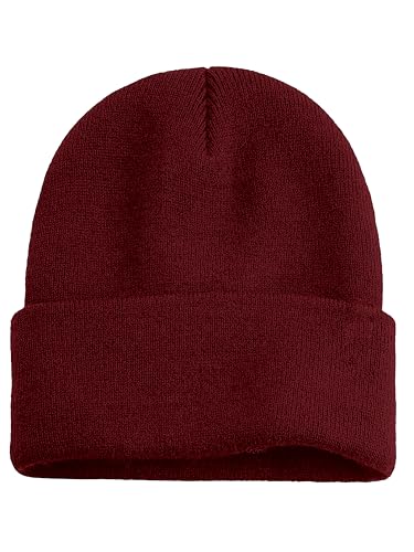 Image of TRENDMALLS Mens /Women /Kids Cap Unisex Hat Knit Cuffed Beanie