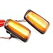 QKLsudua 1 paire de feux de gabarit latéraux à LED dynamiques compatibles avec Peugeot 306 106 406 806 Expert Partner, compatible avec Citroën Berlingo Jumpy Saxo Xantia