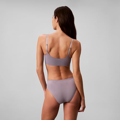 Image of Calvin Klein Women's Invisibles Comfort Seamless Adjustable Skinny Strap Bralette Bra