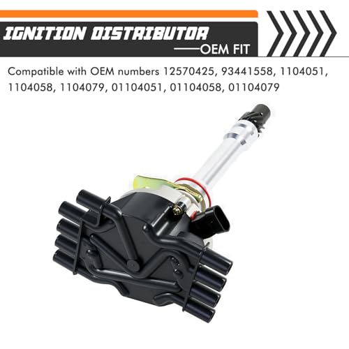 image for A ABIGAIL Complete Ignition Distributor Replacement For GMC Vortec C15
