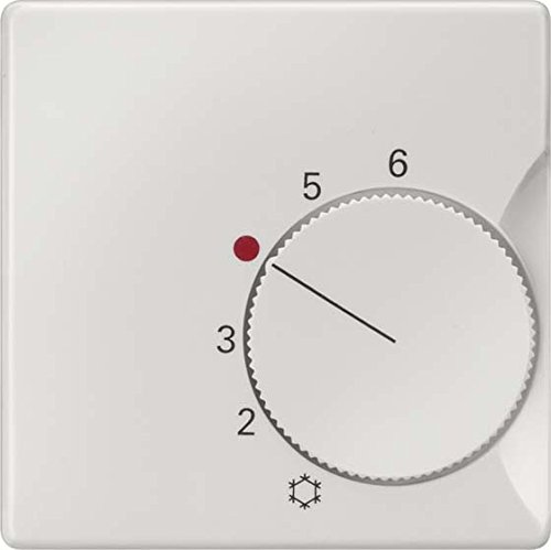 Preisvergleich Produktbild Siemens Indus.Sector Abdeckplatte 5TC9221 F. RT-Regler ti / ws DELTA i-system Abdeckung / Bedienelement für Installationsschalterprogramme 4001869252551