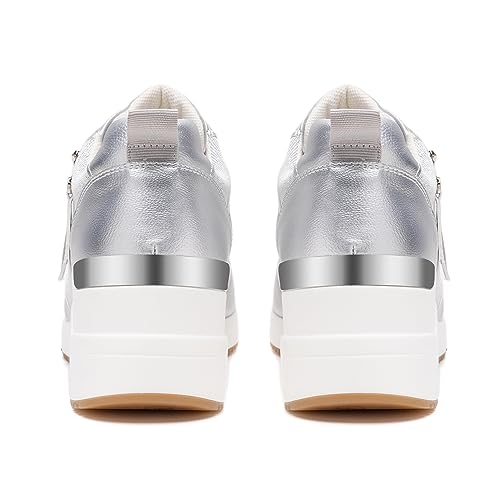 Image of High Heel Wedge Sneakers for Women