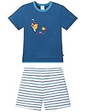 nicki schlafanzug pyjama Nici Schiesser Jungen Zweiteiliger Schlafanzug Kn Kurz Nici, Gr. 14 (D 104), Blau (blau 800)