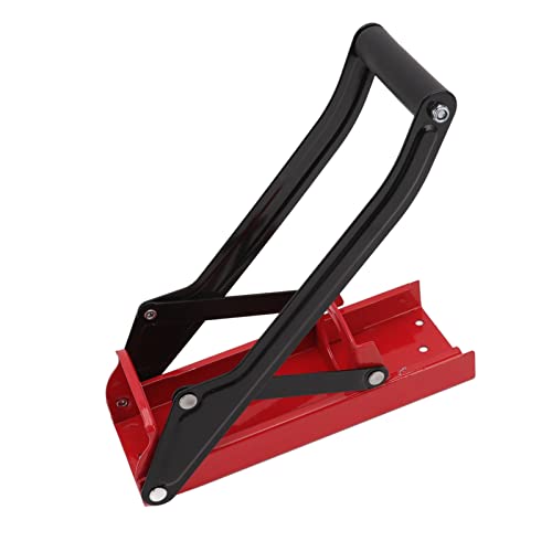 Il Montaggio a Parete Rompe le Lattine, Riduce i Rifiuti Metallici e Consente di Risparmiare Spazio per Il Riciclaggio delle Bottiglie di plastica. (Rosso)