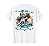 Photo Gallery pinche gringo fishing crew (sul retro) maglietta Photo Gallery pinche gringo fishing crew (sul retro) maglietta