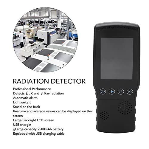 Detector de Radiación Nuclear Portátil USB Recargable miniatura 2