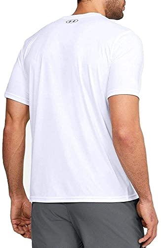 Image of Under Armour Mens V-Neck Tech 2.0 Short Sleeve T-Shirt (White, M)