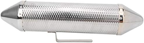 Stainless Steel Guiro Shaker with Scraper, Metal Guiro Shaker, Orff Percussion Instrument for Music Teaching, Rustling Sound Effect, Lightweight and Durable Design with 8 - Tooth 3
