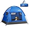 Luna Portable Dog Tent, Indoor/Outdoor Dog House for Camping, Waterproof Cat and Dog Tents with Zippered Door and Mesh Windows for Airflow and Ventilation for Beach, Backyard