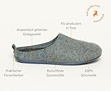 Zoom IMG-2 gottstein pantofole in feltro wool Zoom IMG-2 gottstein pantofole in feltro wool