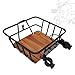 Aymzbd Front Bike Basket Bicycle Storage Basket Stylish,Bicycle Cargo Rack,Cycling Rack Basket for Riding Bicycling Biking Camping