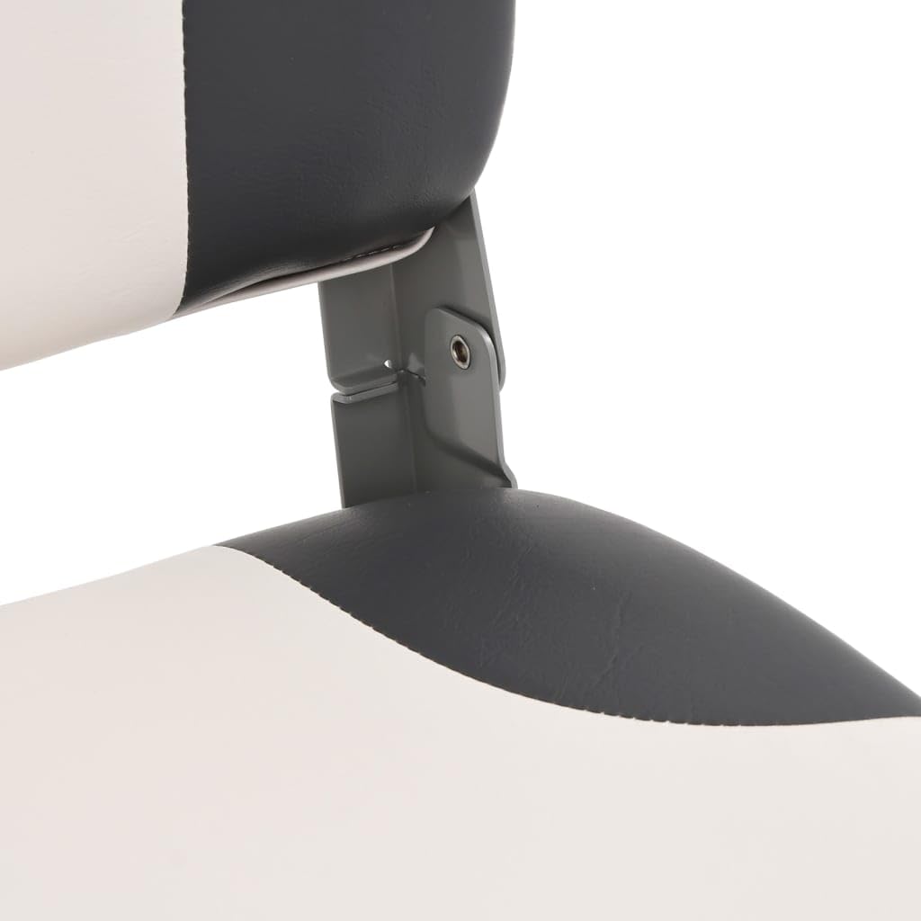 VidaXL Asiento De Barco Con Pedestal Altura Ajustable 360° Giratorio, Silla De Capitán De Barco Con Pedestal, Asiento De Barco Con Montaje Giratorio