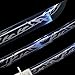 Kamaiwo-1045/1060 Handmade Hand Forged Authentic，Japanese Katana Samurai Swords are a Unique Gift for Men - Full Tang High Carbon Steel Makes a Memorable for Martial Arts Collectors,Blue