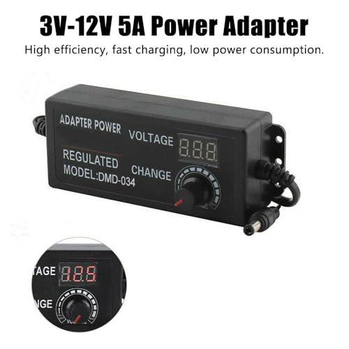 Image of Lighting Hub 9733mm DC Blower 12V-6A DC blower With 12V-5A Speed Controller Adaptor- Industrial Cooling Blower Fan (6A Blower with 5A Speed Controller 4Pin Splitter)