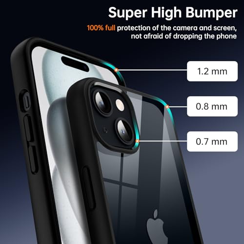 Supdeal Shockproof Clear Case for iPhone 15 Plus - Image 2