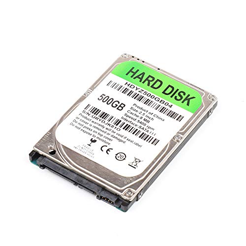 Image of Graflsoa 2.5 inch Mechanical Hard Disk SATA III Interface Laptop HDD 500GB 8MB Cache 5400rpm Speed Hard Drive for Laptop