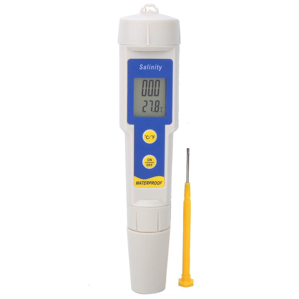 Tester Di Salinità Portatile Digitale Misuratore Con Compensazione Temperatura Per Acquari E Soluzioni Saline