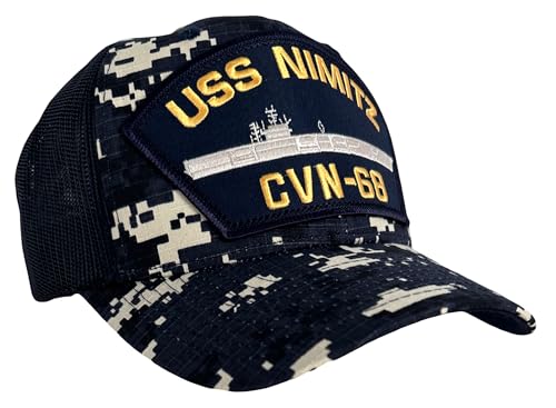 Gorra Hawkins USS Nimitz CVN 68 miniatura 4