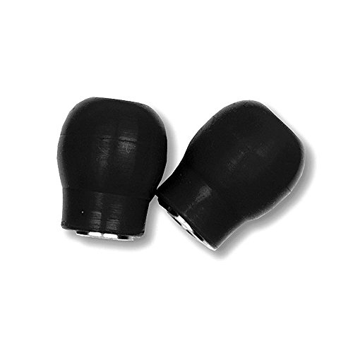 Prestige Medical Firm Threaded Eartips Black, Size: Large