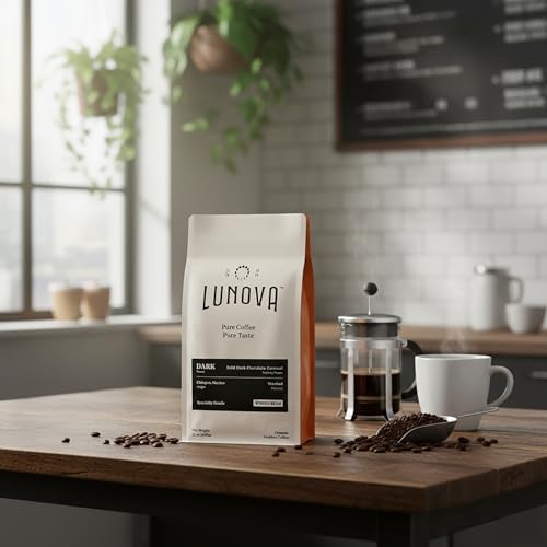 Lunova Organic Mold-Free Coffee En Grano 12 Onzas miniatura 5
