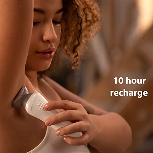 PHILIPS Lady Shaver Series 6000 BRL126/00 Draadloos met nat en droog gebruik, Wit