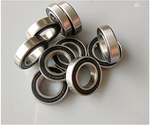 Rodamientos de cerámica híbridos S6802-RS de 15x24x5 mm para pedalier de bicicleta 2