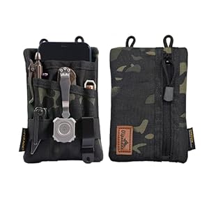 VIPERADE VE1 Pocket Organizer, Tool Pocket Organizer for Men, Pocket Organizer Storage EDC Gears, Best Gift to Keep Organized, Hold Your Flashlight/Pocket Knife, Tactical Pen, Notebook